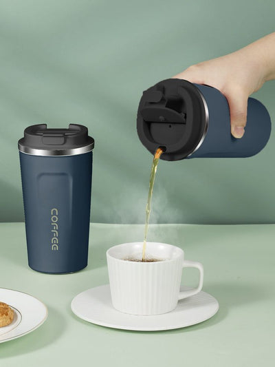 Stainless Steel  Thermos Flask Travel Mug with Temperature Display