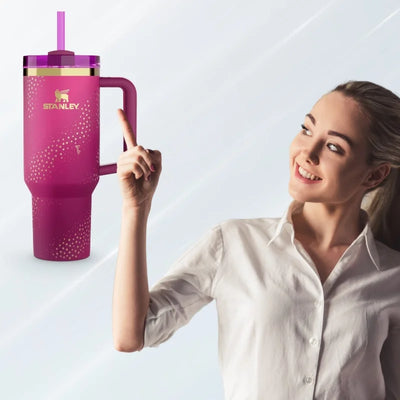 Star Pink Stylish Stanley Barbie Tumbler