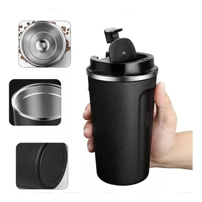 Stainless Steel  Thermos Flask Travel Mug with Temperature Display