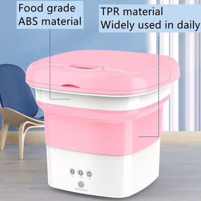 Portable Folding Washing  Machine with Dryer